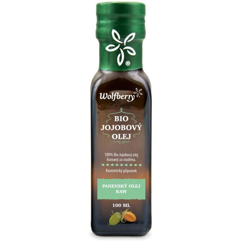 Wolfberry Jojoba Oil Organic bio jojoba oil for face, body and hair 100 ml