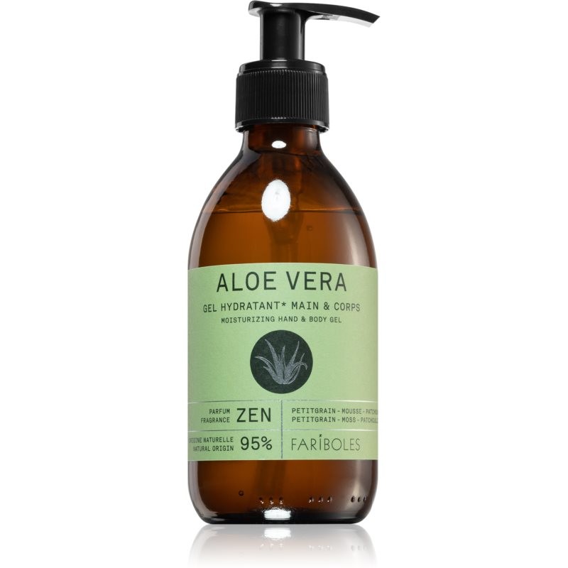 FARIBOLES Green Aloe Vera Zen moisturizing gel for hands and body 240 ml