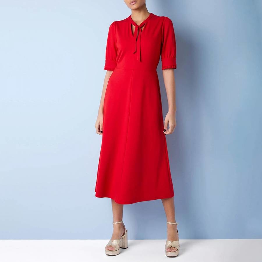 Red Paulina Dress