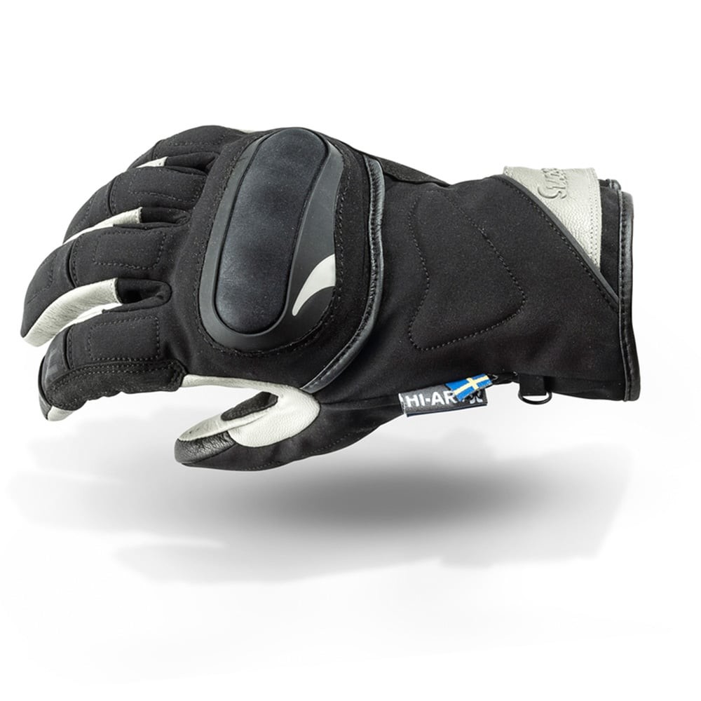 Halvarssons Oleby Black Grey Gloves 5