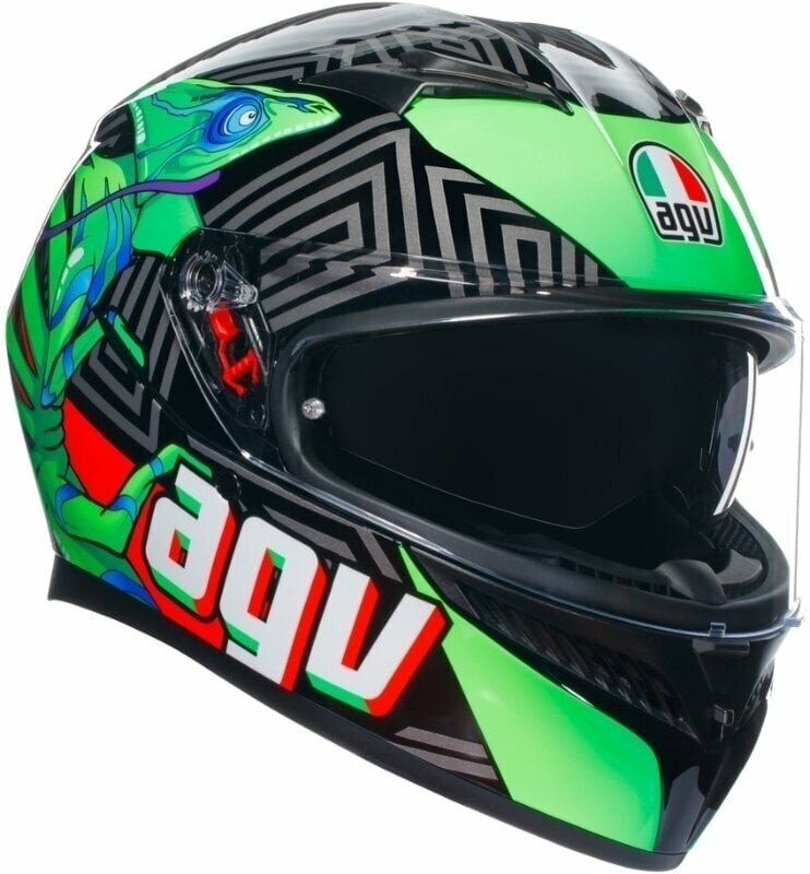 AGV K3 Kamaleon Black/Red/Green XL Helmet
