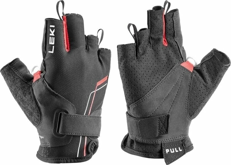 Leki Gloves Nordic Breeze Shark Short Black/Red/White 7