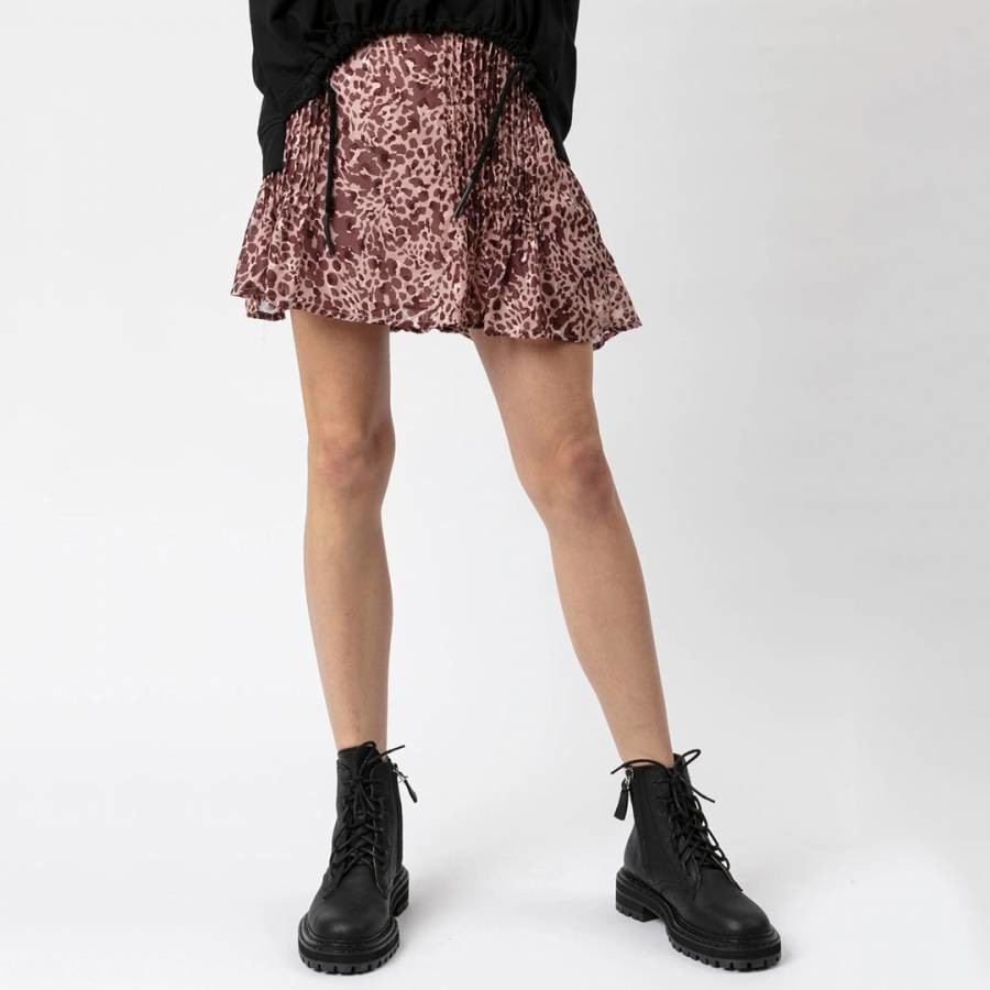 Multi Printed Affection Skirt