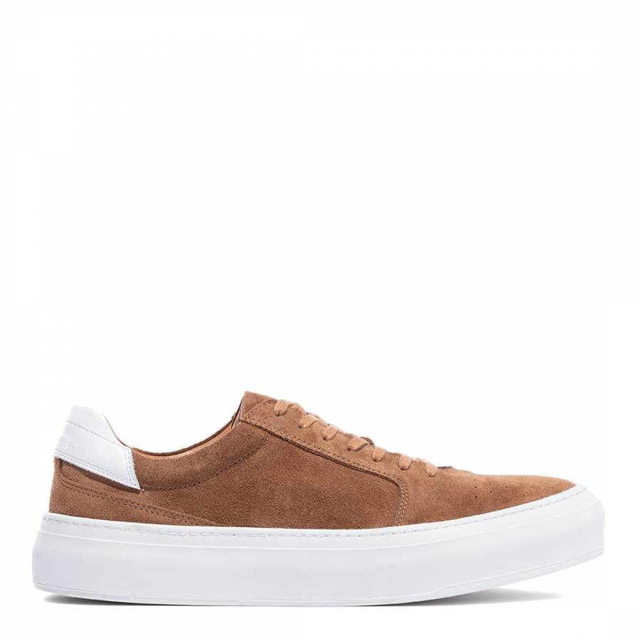 Tobacco Tan Limia Leather Trainers