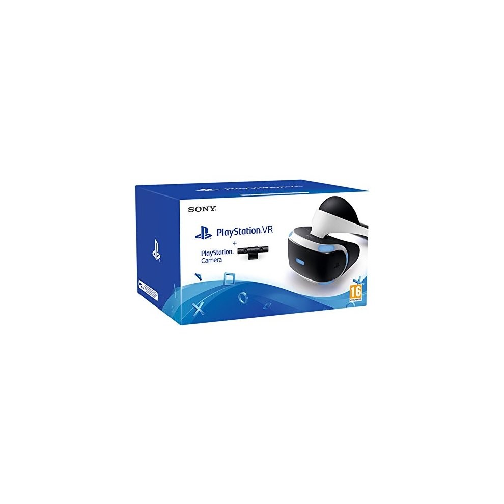 PlayStation VR Bundle Starter Kit with PS VR Headset/Camera (UK + EURO Plug) (PS4) (New)