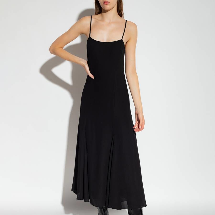 Black Slip Maxi Dress