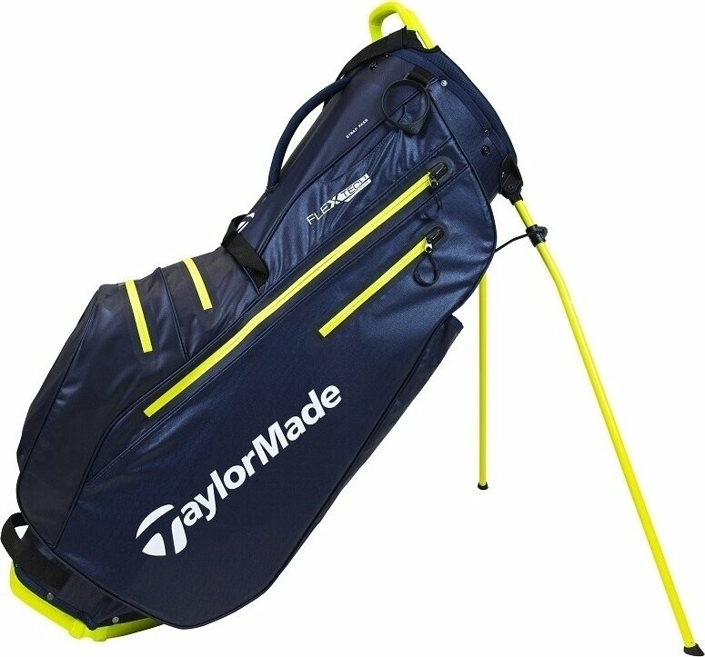 TaylorMade Flextech Waterproof Stand Bag Navy Golf Bag