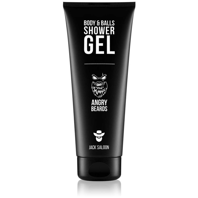 Angry Beards Jack Saloon Shower Gel moisturizing shower gel for men 230 ml