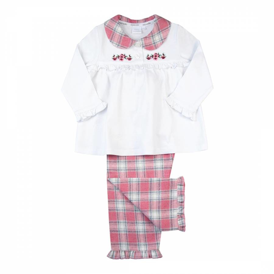 Girls traditional jersey Top Pyjamas