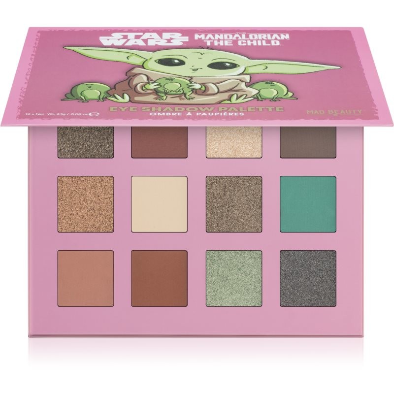 Mad Beauty Star Wars The Mandalorian The Child eyeshadow palette 30 g