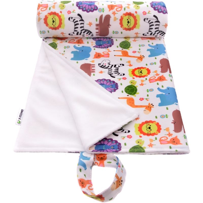 T-TOMI Changing Pad ZOO washable changing mat 50x70 cm