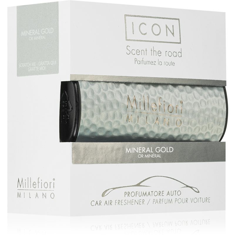 Millefiori Icon Mineral Gold car air freshener 1 pc