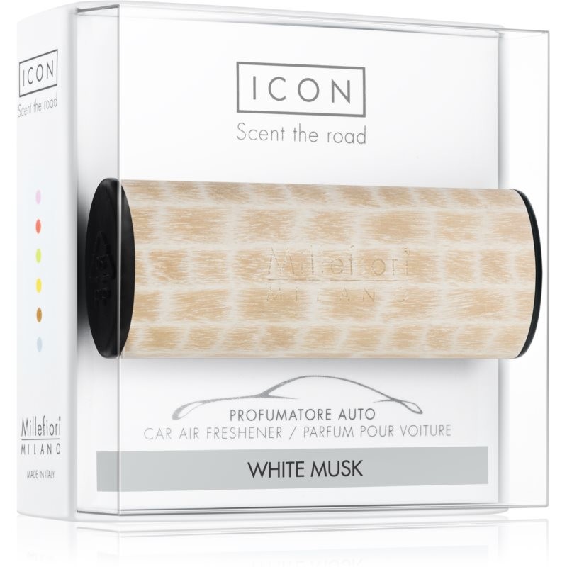 Millefiori Icon White Musk car air freshener I. 1 pc