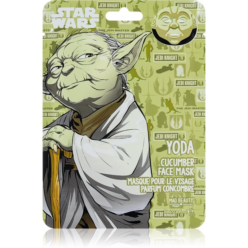 Mad Beauty Star Wars Yoda calming face sheet mask 25 ml