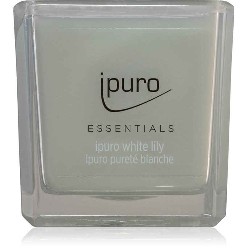 ipuro Essentials White Lily scented candle 125 g