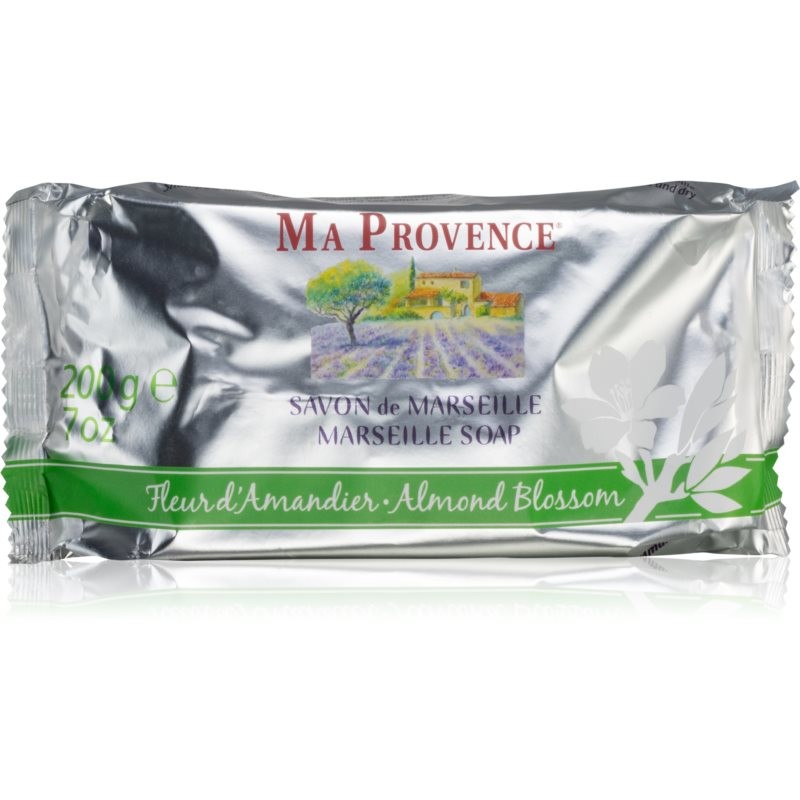 Ma Provence Almond Blossom natural bar soap with soothing effects 200 g