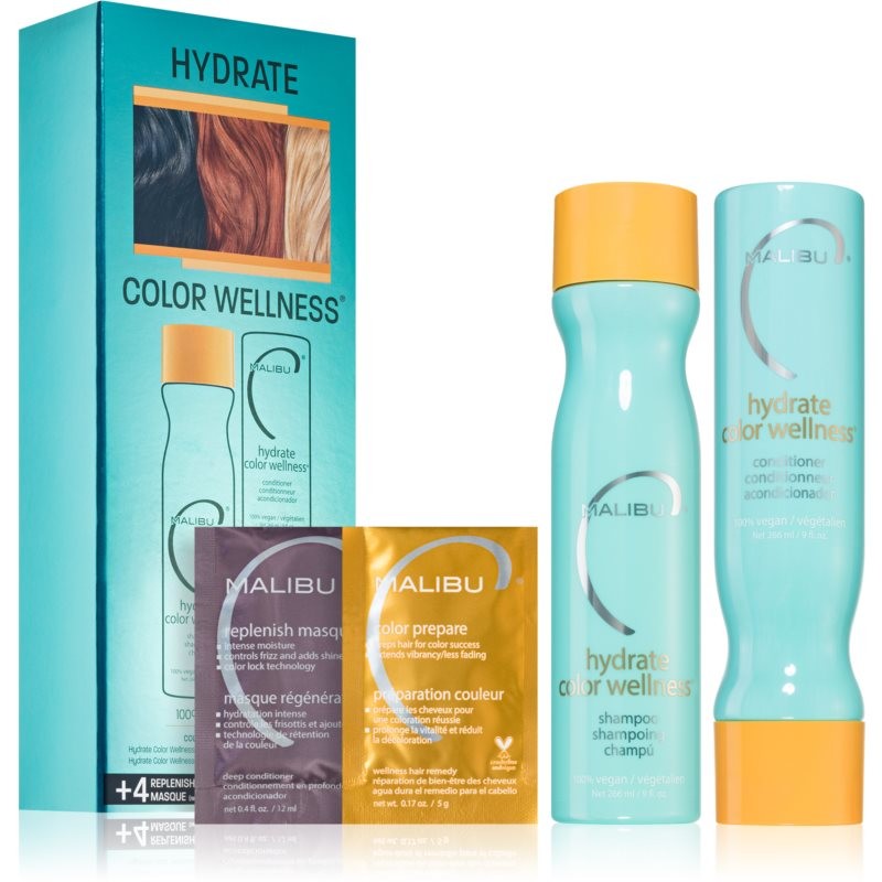 Malibu C Hydrate Color Wellness Collection set (for colored hair)