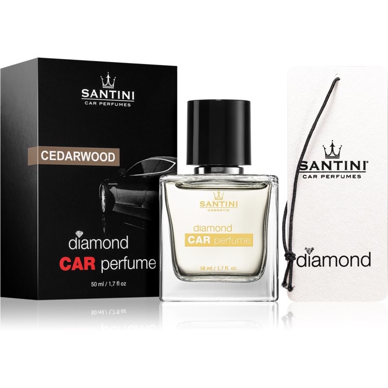 SANTINI Cosmetic Diamond Cedarwood car air freshener 50 ml