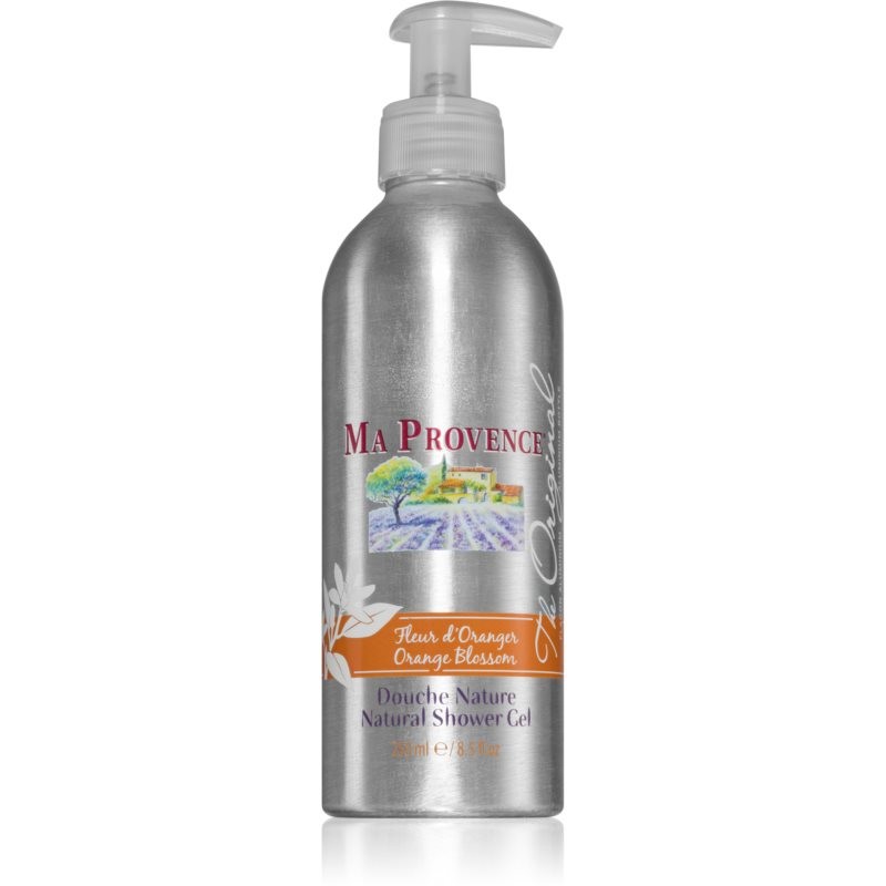 Ma Provence Orange Blossom natural shower gel for sensitive skin 250 ml