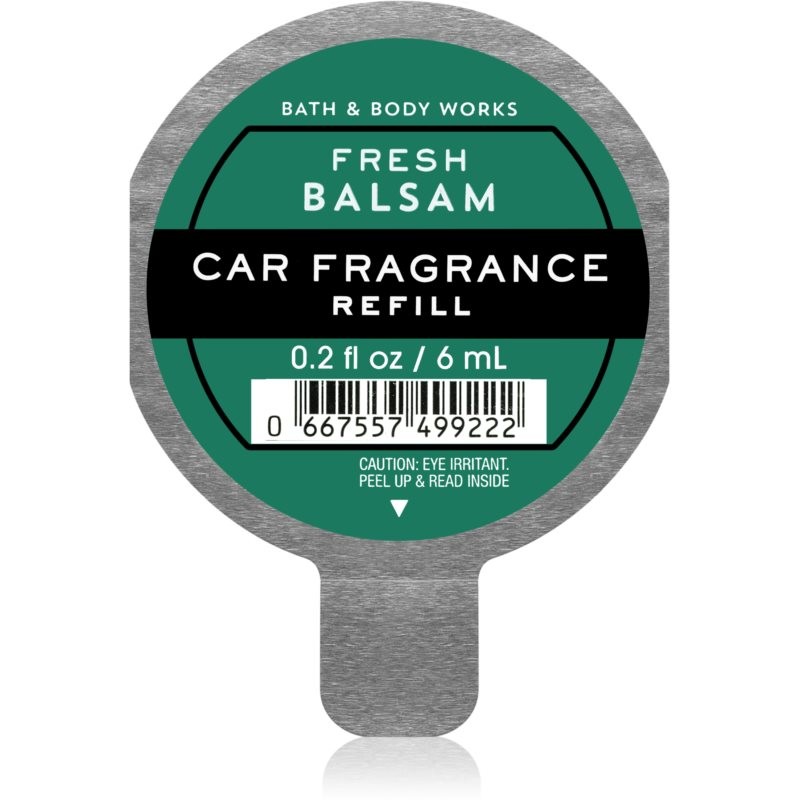 Bath & Body Works Fresh Balsam car air freshener refill 6 ml