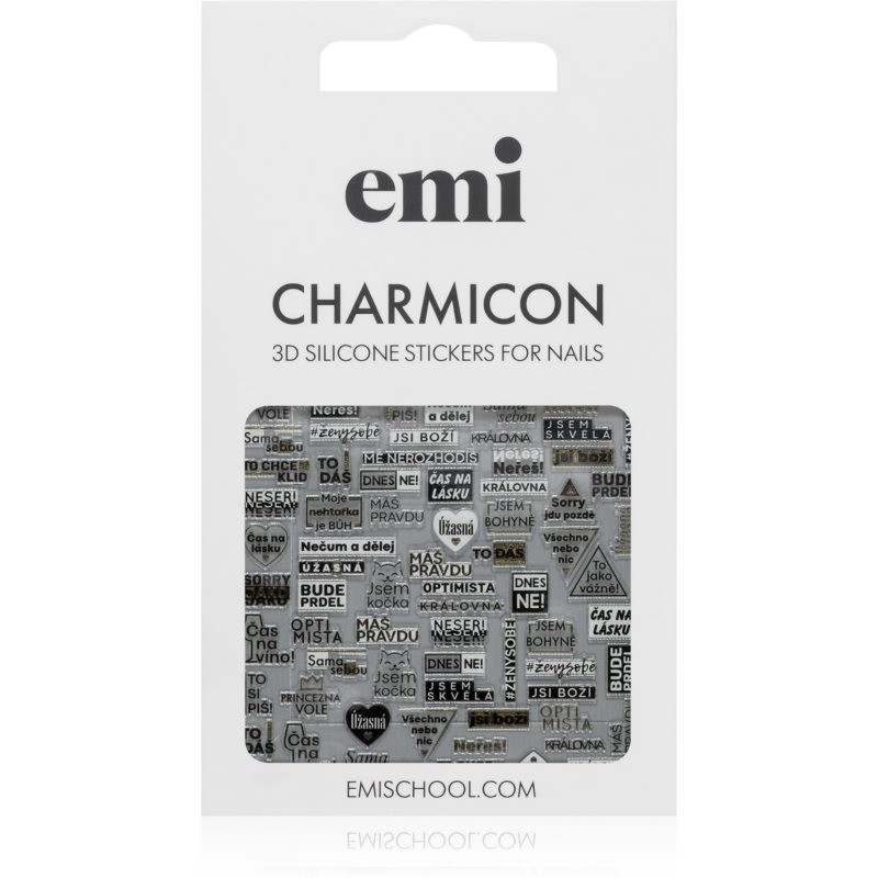 emi Charmicon Czech 3 nail stickers 3D 1 pc