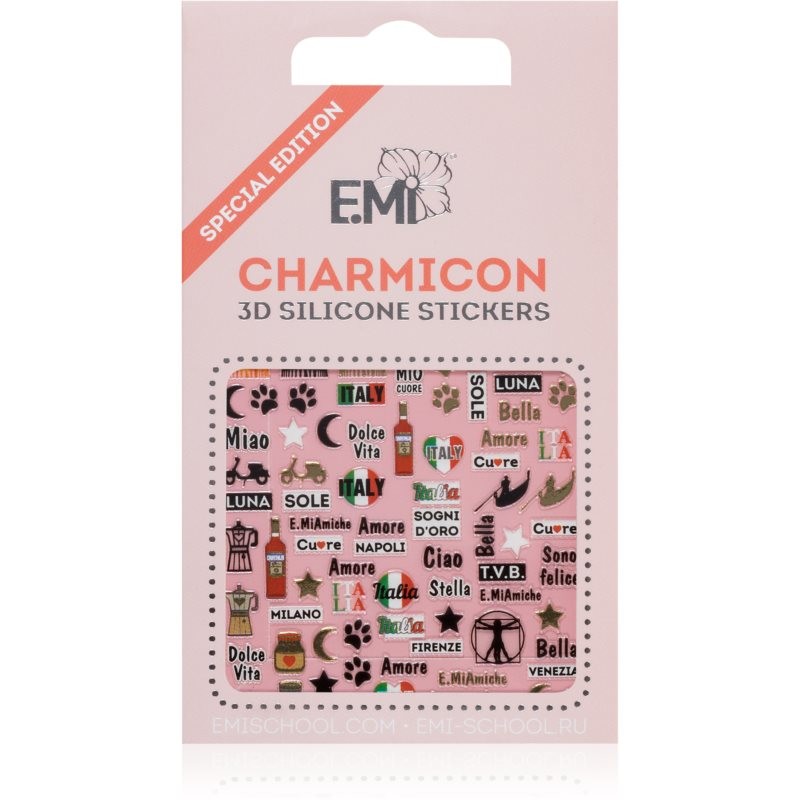 emi Charmicon Italy nail stickers 3D 1 pc