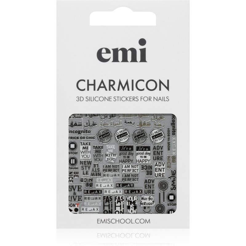 emi Charmicon Be Nice nail stickers 3D #144 1 pc