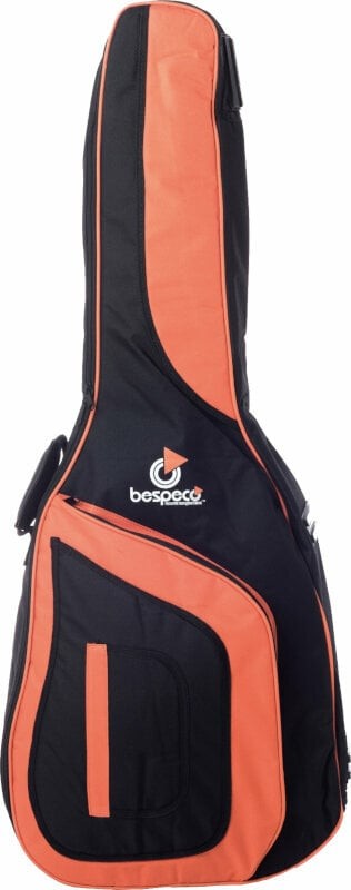 Bespeco BAG160AG Gigbag for Acoustic Guitar Black-Orange