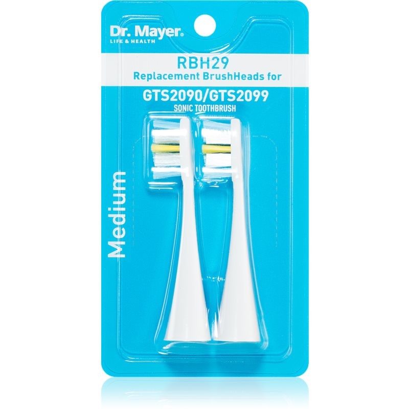 Dr. Mayer RBH29 replacement heads for toothbrush for GTS2066 2 pc