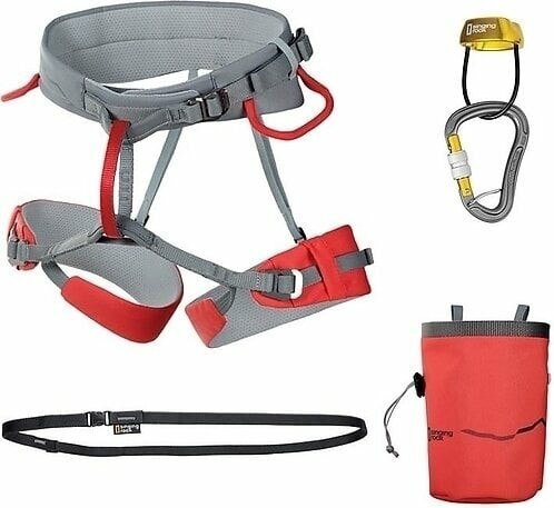 Singing Rock Lady Packet Climbing Harness S Red