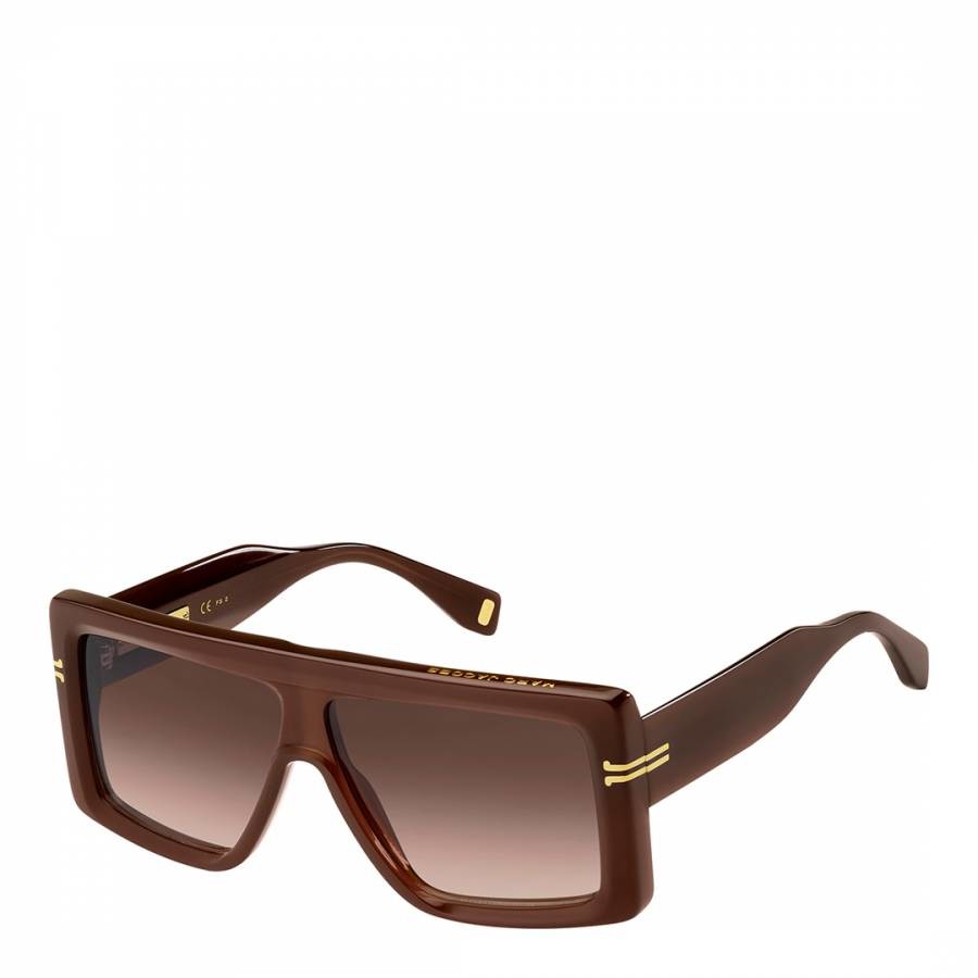 Brown Flat Top Sunglasses