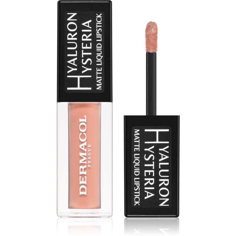 Dermacol Hyaluron Hysteria liquid matte lipstick shade 02 4,5 ml