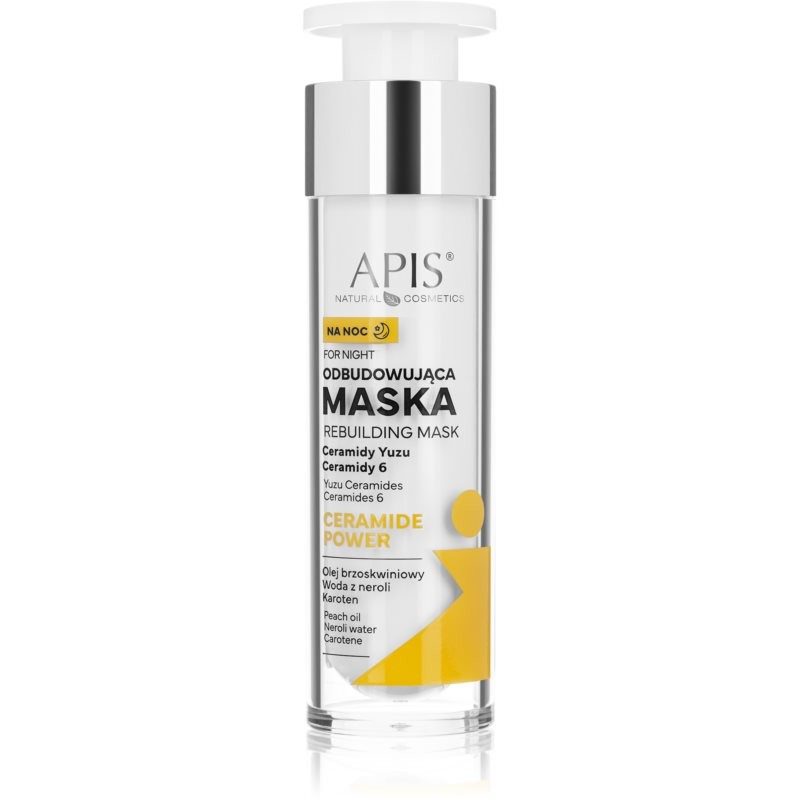 Apis Natural Cosmetics Ceramide Power renewing night cream mask with ceramides 50 ml