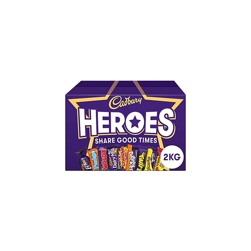 cadbury Heroes Chocolate Bulk Sharing Box, 2 kg