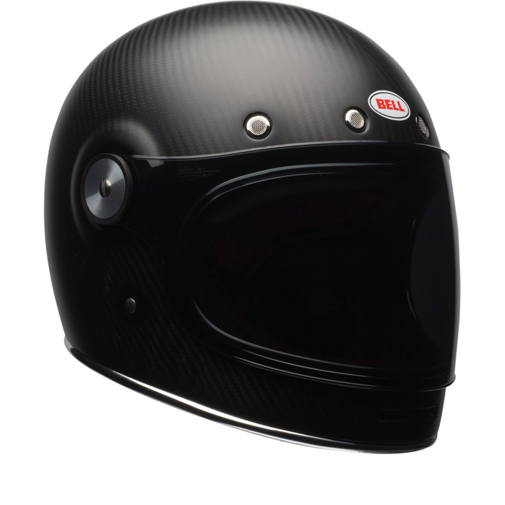 Bell Bullitt Carbon Solid Matte Black Carbon Full Face Helmet XS