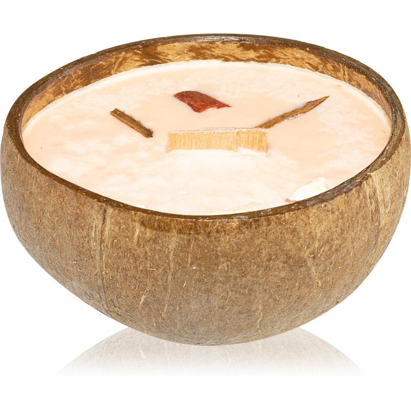 Tropicandle Apple & Cinnamon scented candle wooden wick 350 ml
