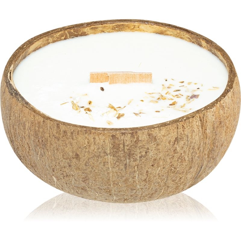 Tropicandle Coconut scented candle wooden wick 350 ml