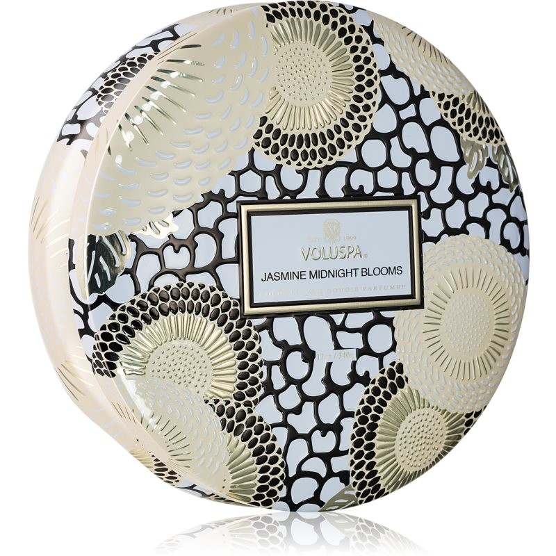 VOLUSPA Japonica Jasmine Midnight Blooms scented candle in tin 340 g