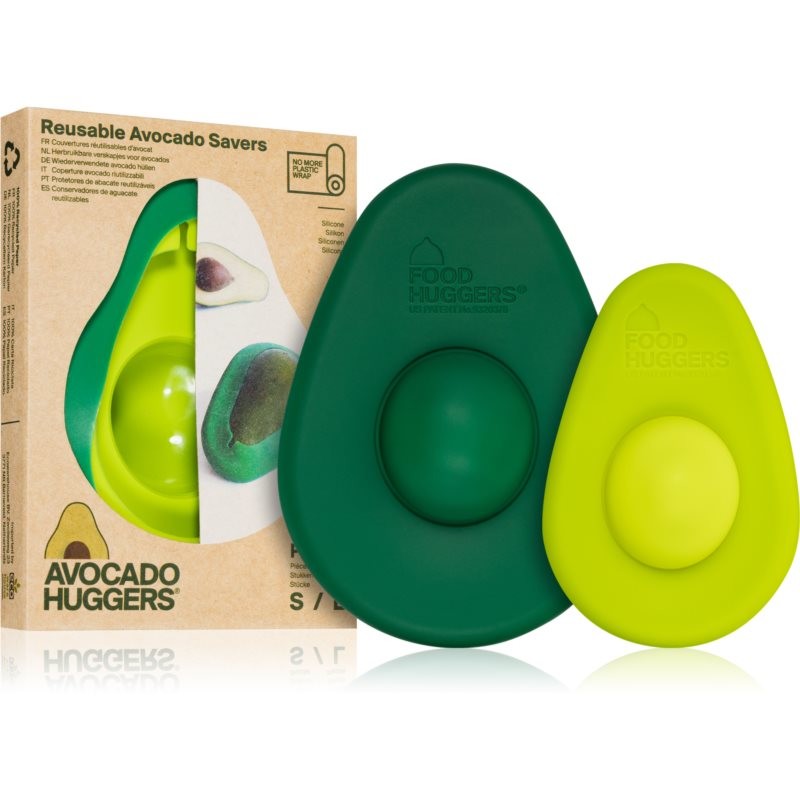 Food Huggers Set of 2 Avocado Huggers® silicone cover for avocado 2 pc