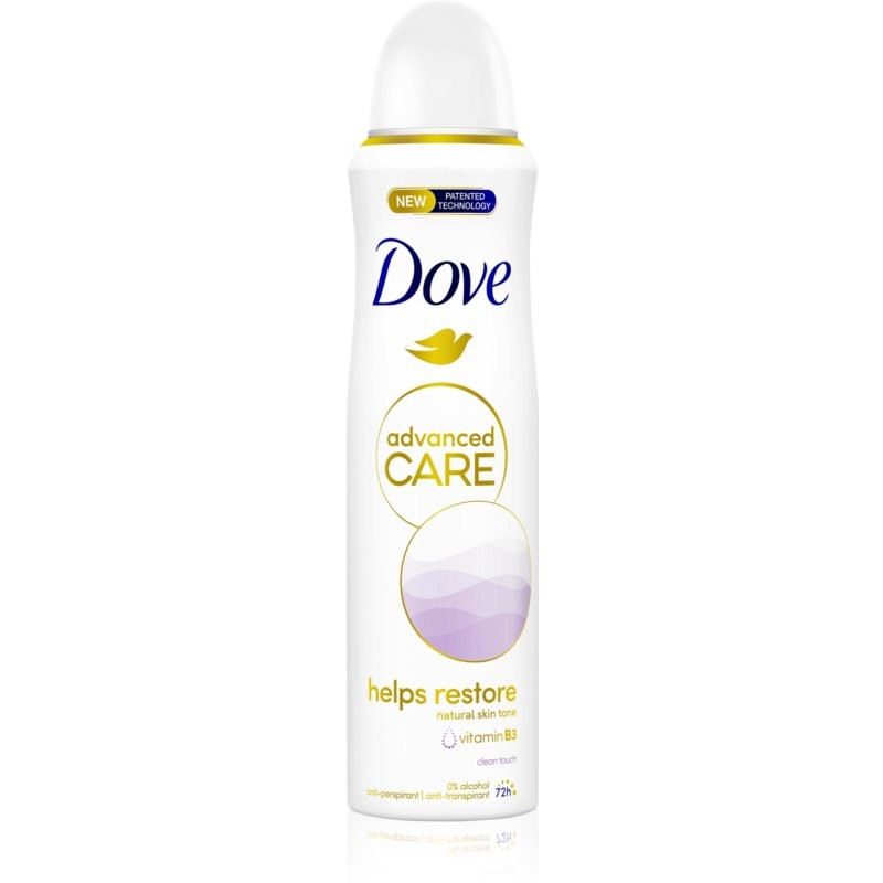 Dove Advanced Care Helps Restore antiperspirant without alcohol Clean Touch 150 ml