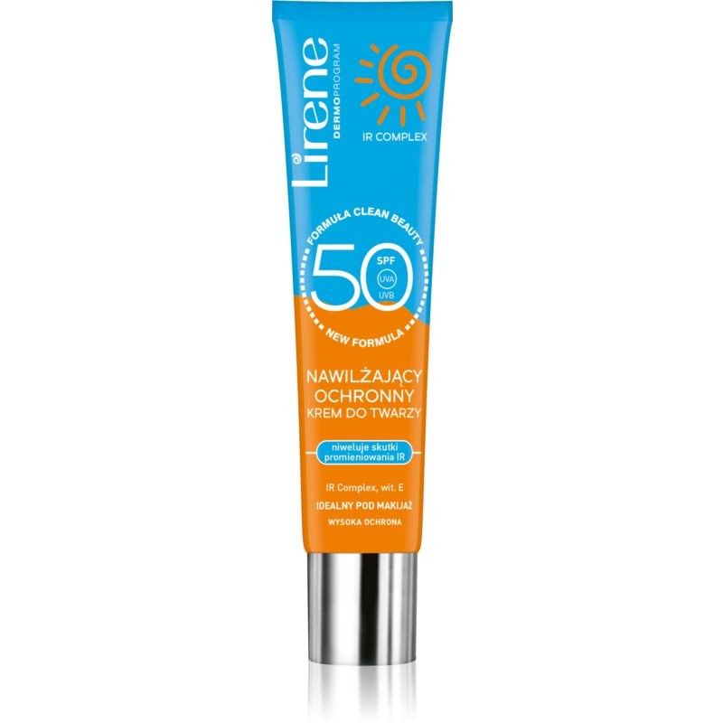 Lirene Sun care moisturizing and protecting day cream for face SPF 50 40 ml