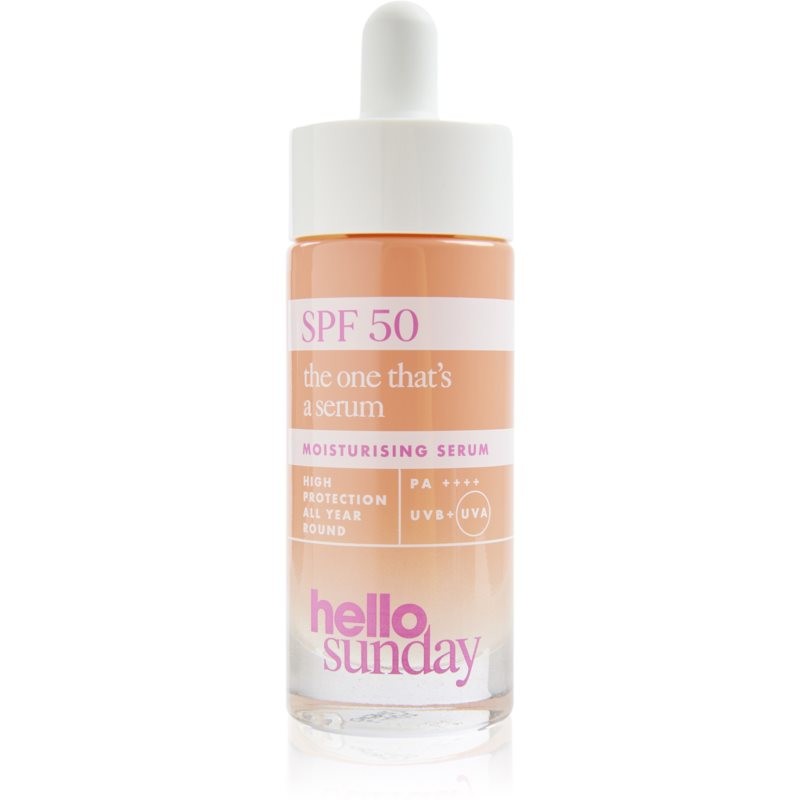 hello sunday the one that's a serum protective serum SPF 50 30 ml