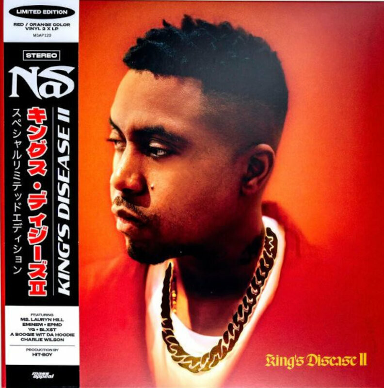 Nas - King’s Disease Red/Tangerine - - Vinyl