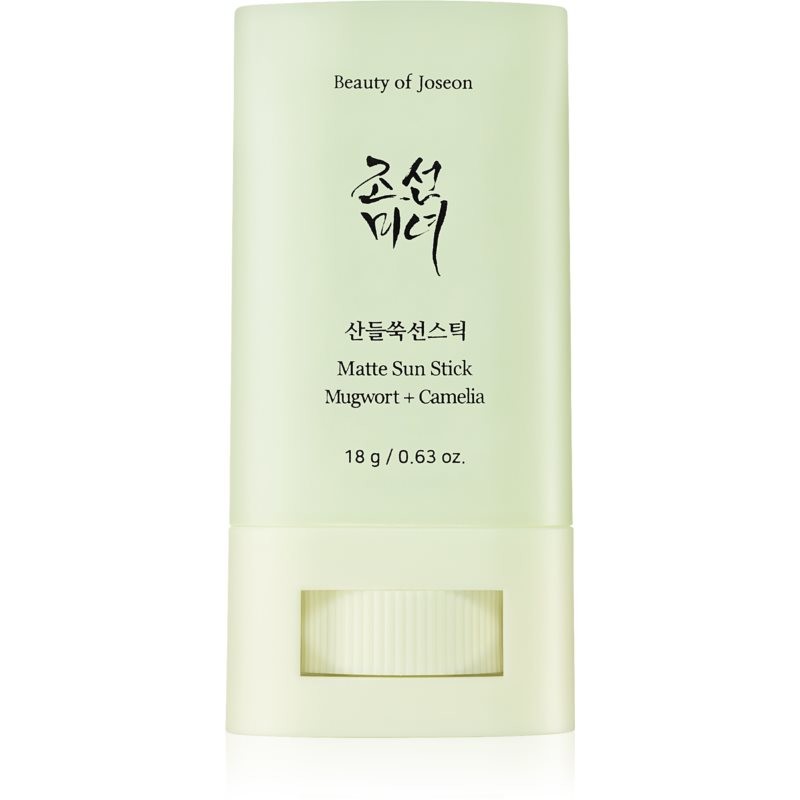 Beauty Of Joseon Matte Sun Stick Mugwort + Camelia stick sunscreen SPF 50+ 18 g