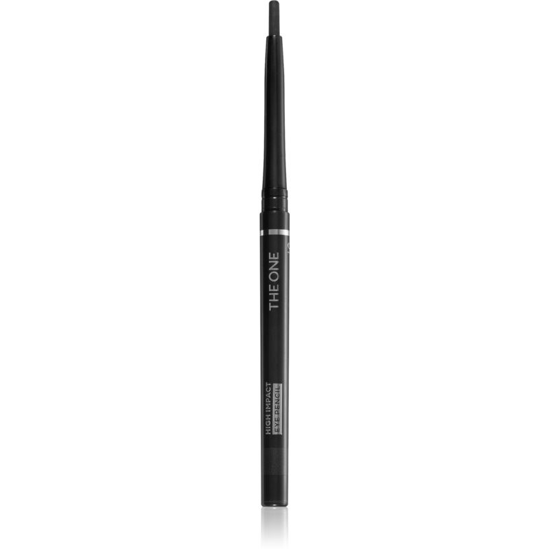 Oriflame The One High Impact waterproof eyeliner pencil shade Pitch Black 0,3 g