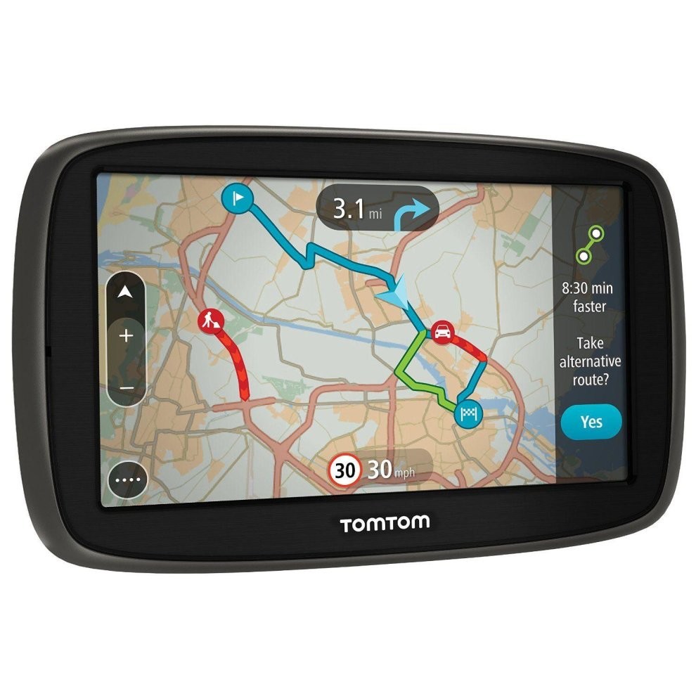 TomTom GO 50 5-inch Sat Nav Western Europe Maps and Traffic Lifetime Updates