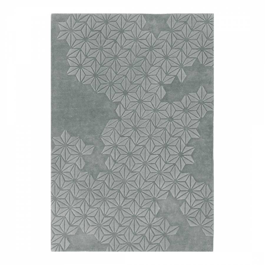 Starburst 160x230cm Rug Silver
