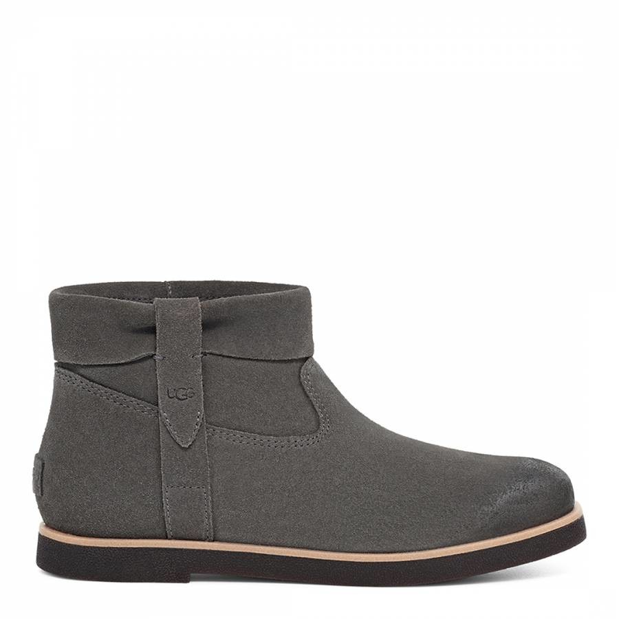 Charcoal Josefene Cuff Ankle Boots