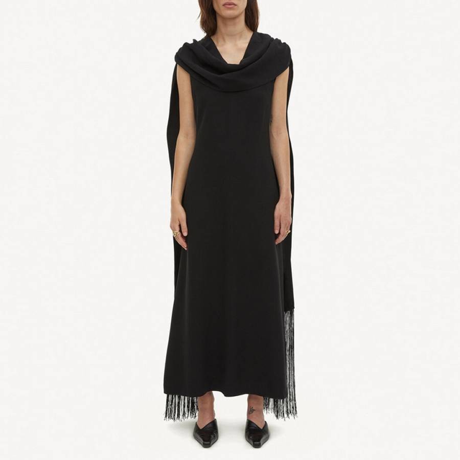Black Cressida Wool Dress