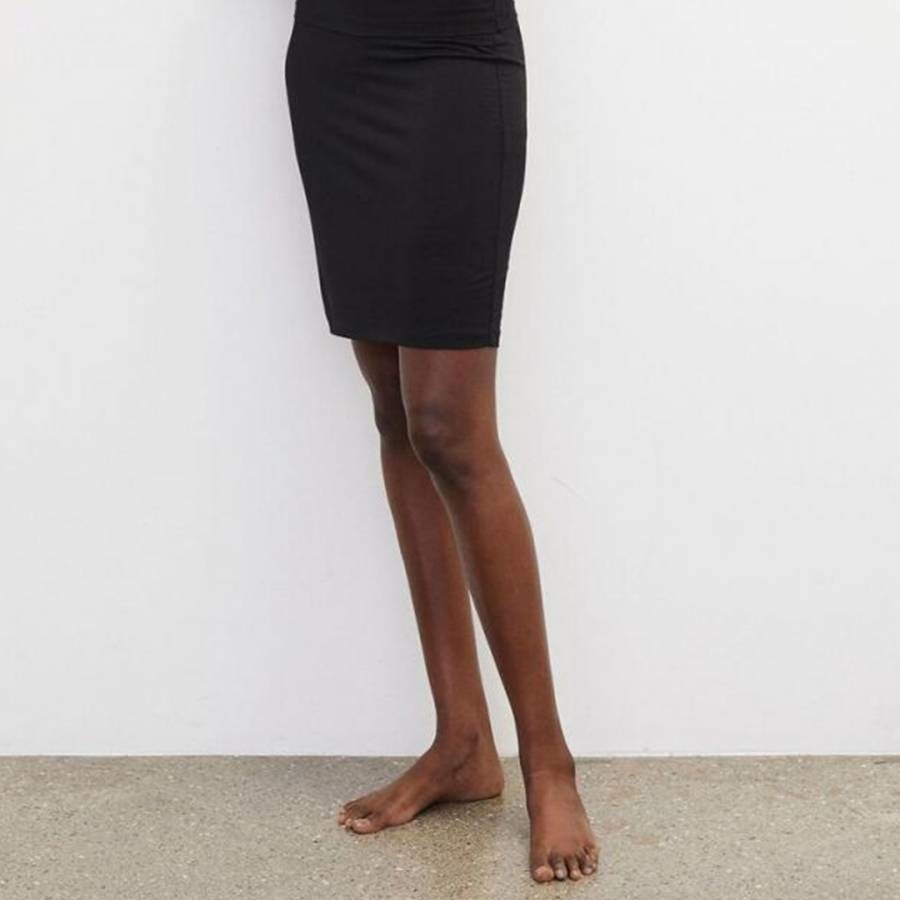 Black Belana Mini Skirt